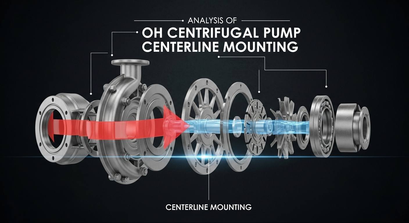 ການວິເຄາະ OH Centrifugal Pump Pump Mountaining Mountaining