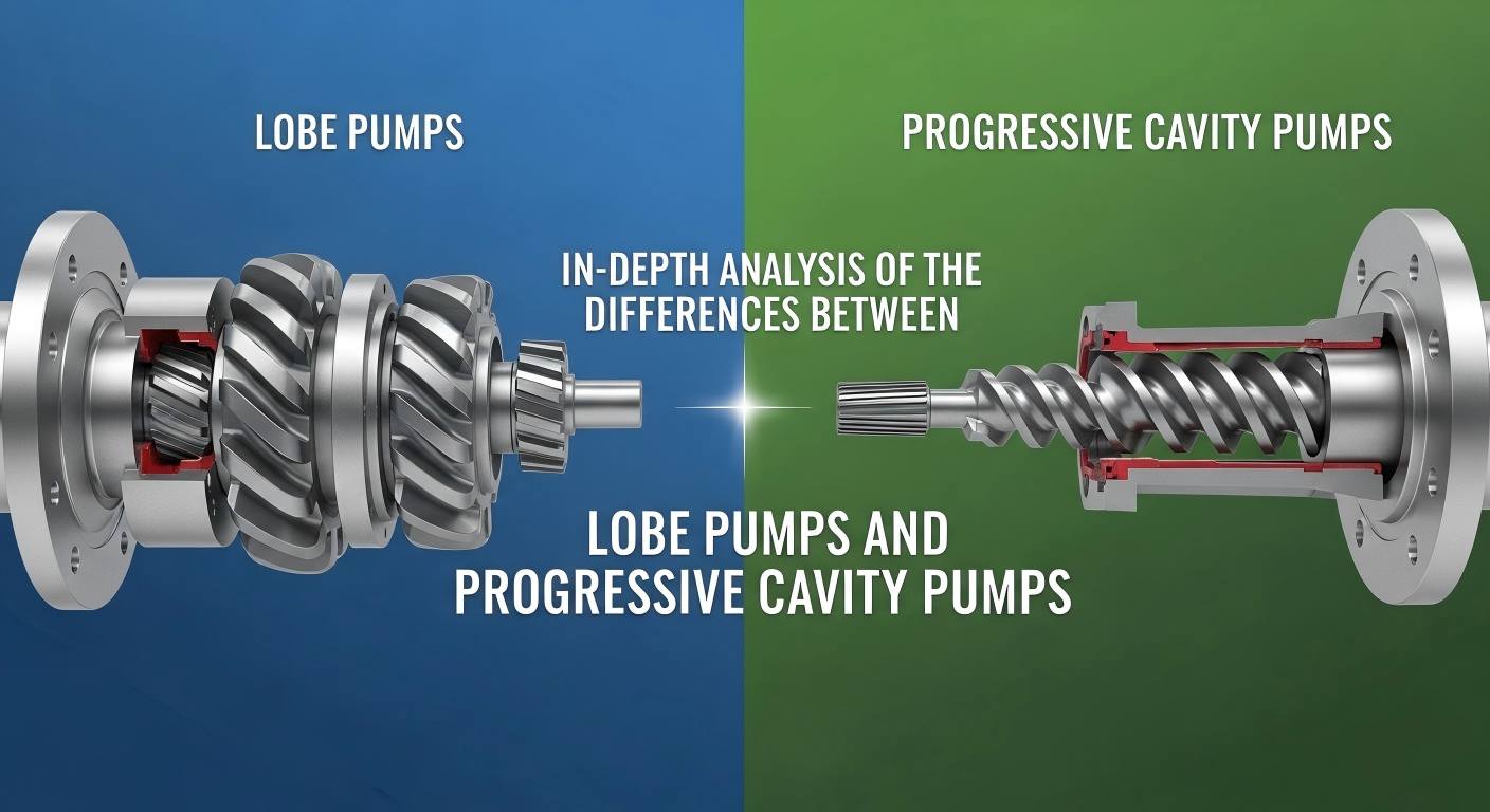 ການປຽບທຽບທີ່ສົມບູນແບບ: Rotor Pumps vs Screw Pumps