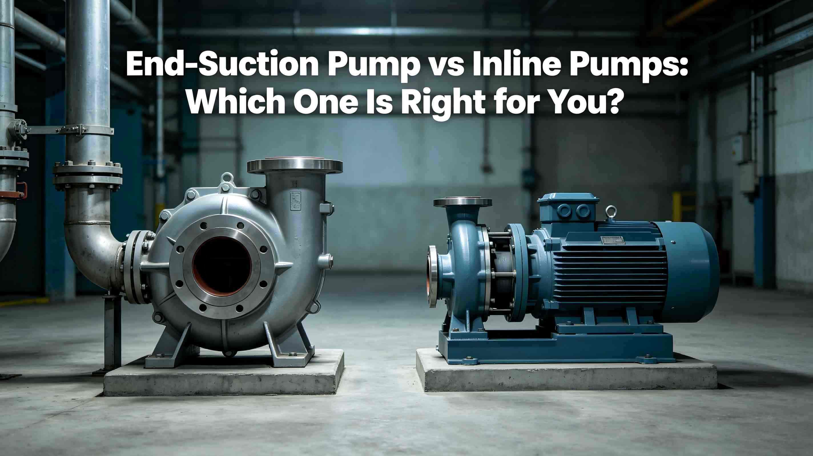 End-Suction Pump vs Inline Pumps: ອັນໃດທີ່ເໝາະສົມສຳລັບເຈົ້າ?