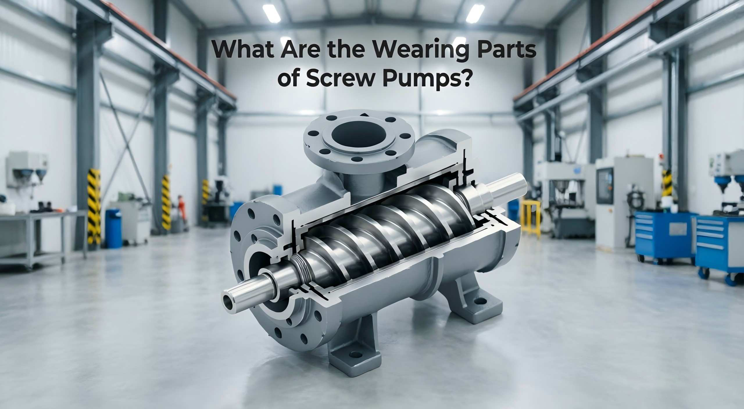 ພາກສ່ວນສວມໃສ່ຂອງ Screw Pumps ແມ່ນຫຍັງ?