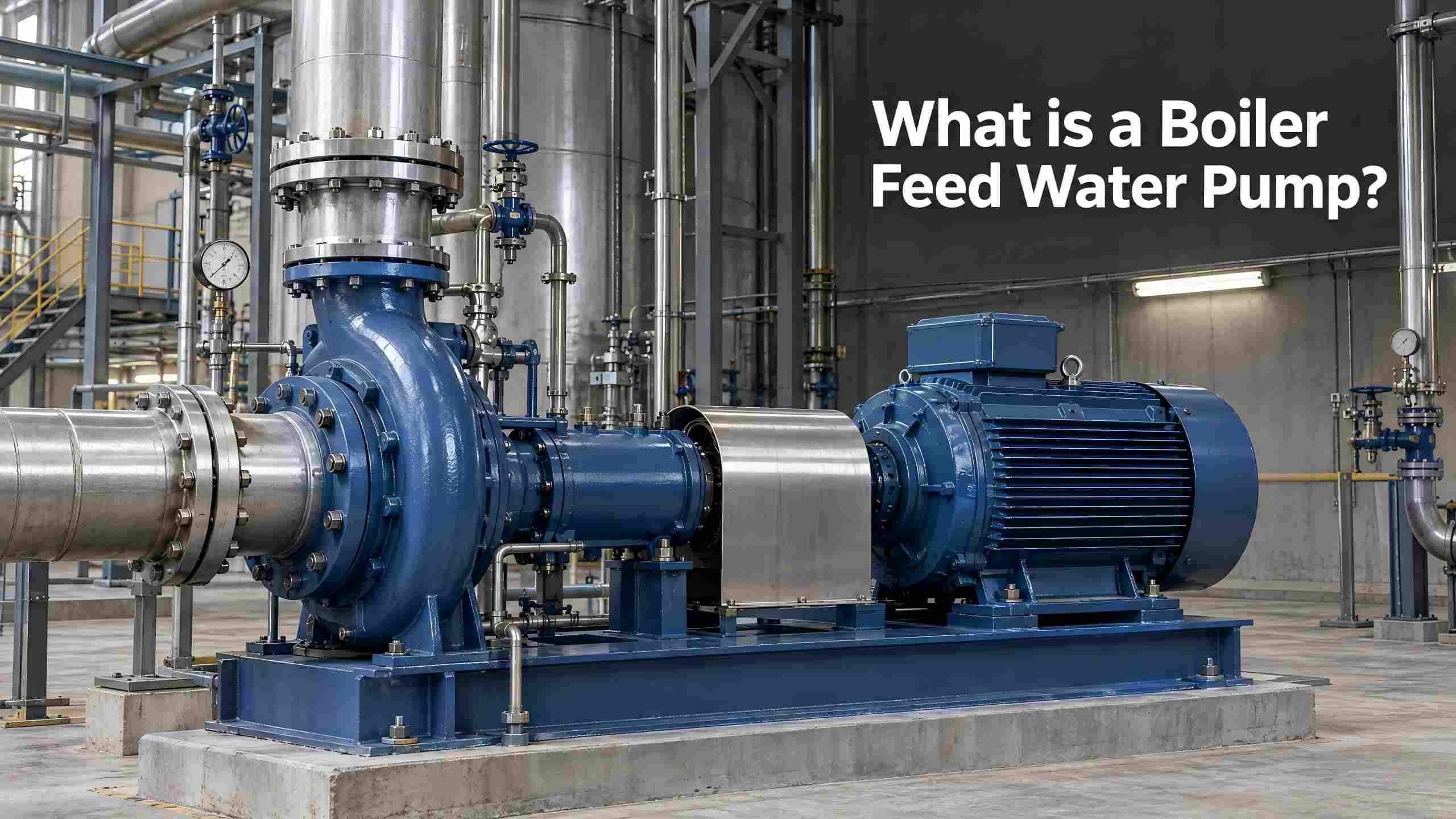 Boiler Feed Pump ນ້ໍາແມ່ນຫຍັງ?