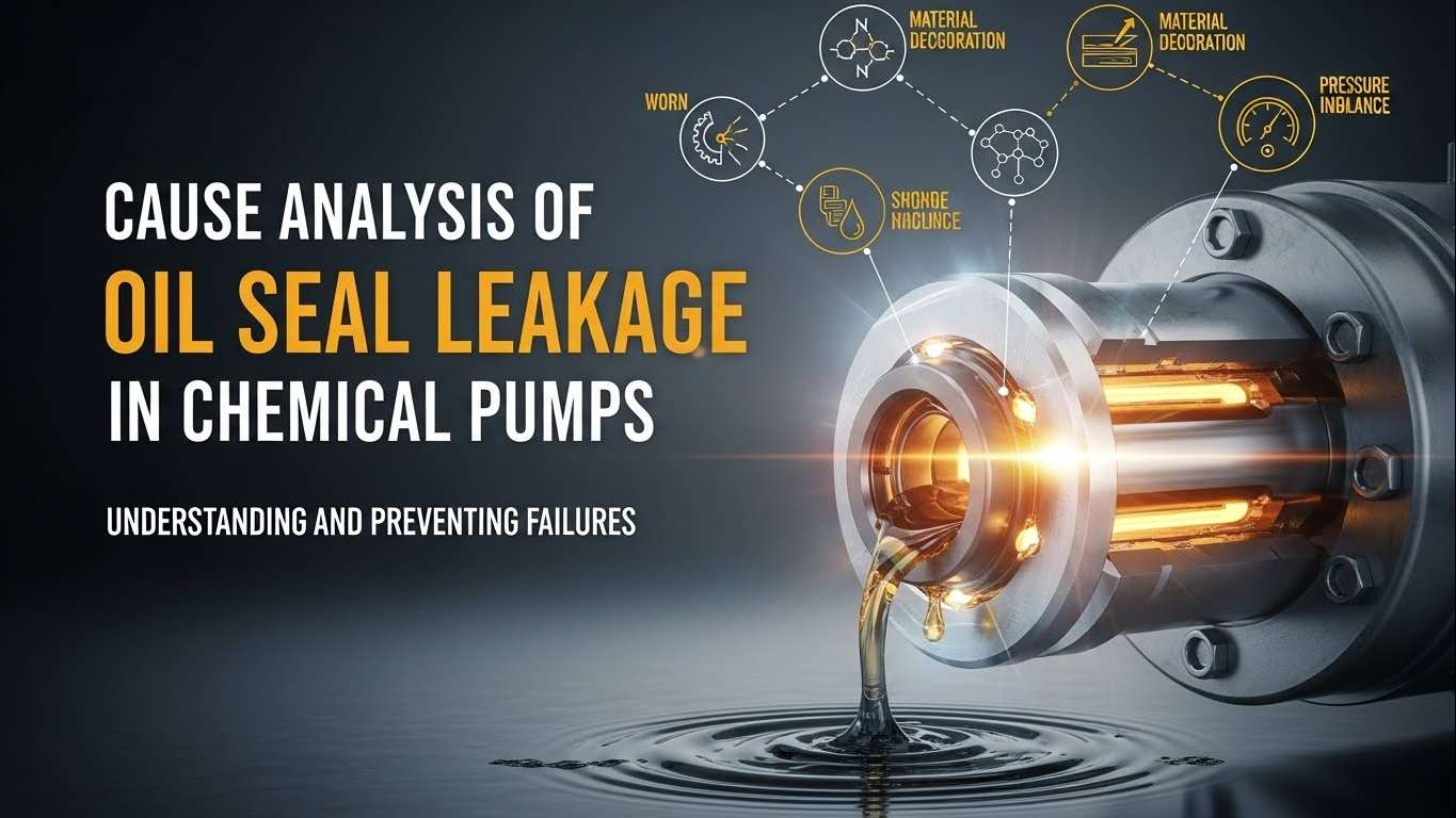 Cause Analysis of Oil Seal Leakage in Chemical Pumps