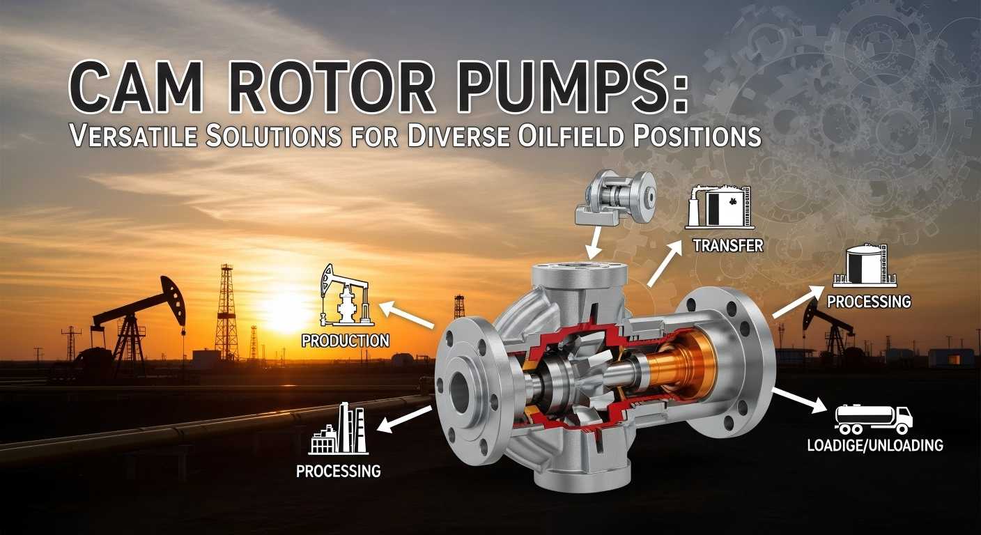 Which Positions in Oilfields Can Use Cam Rotor Pumps